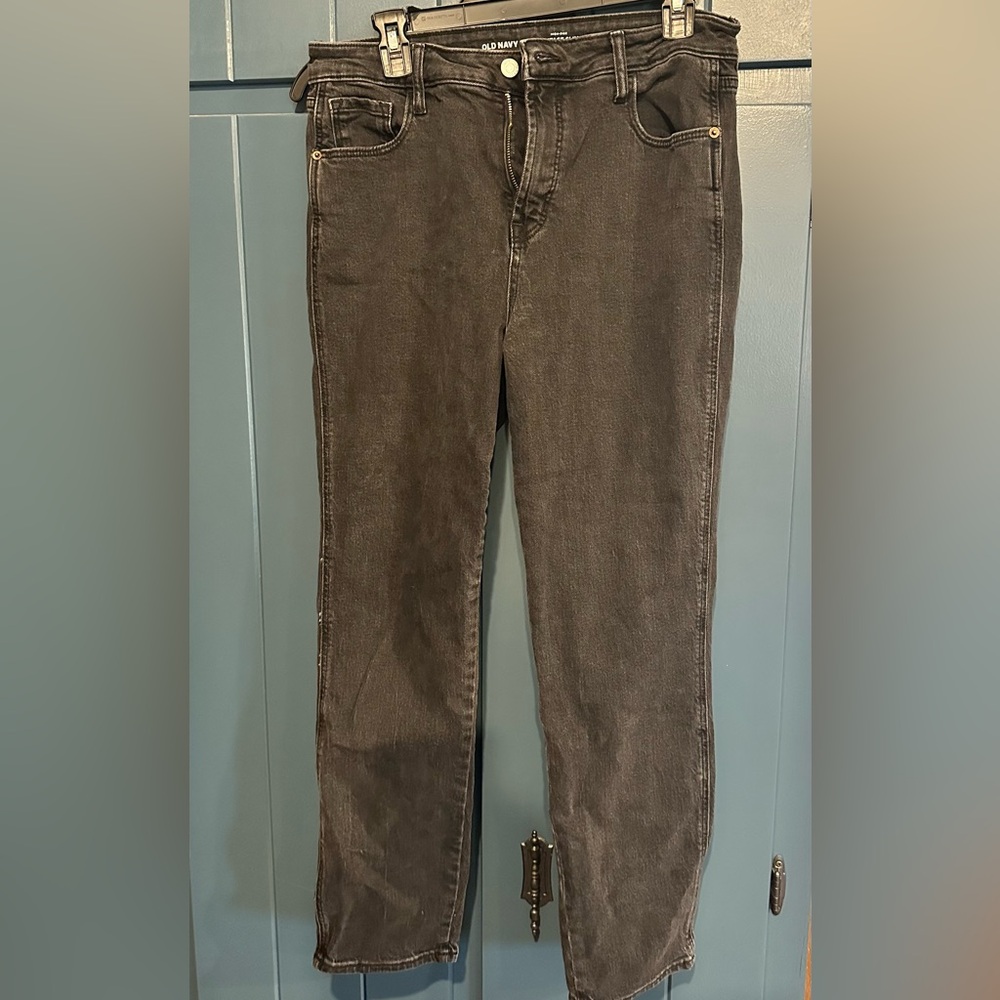 Old Navy Women’s Dark Gray Slim Jeans